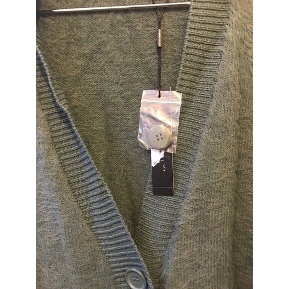 Tahari Women’s Cardigan/Sweater Soft Oversized Alpine Green Color Size S - Picture 5 of 16
